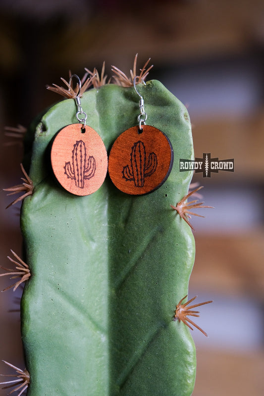 Prickly Cactus Earrings
