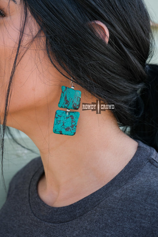 Western Accessories, Western Jewelry, Earrings for Women, Southwestern Jewelry, Western Jewelry Wholesale, Cowgirl Jewelry, Western Wholesale, Wholesale Accessories, Wholesale Jewelry, turquoise dangle earrings, western dangle earrings, western boho earrings, western earrings, dangle earrings, western turquoise earrings, turquoise stone earrings