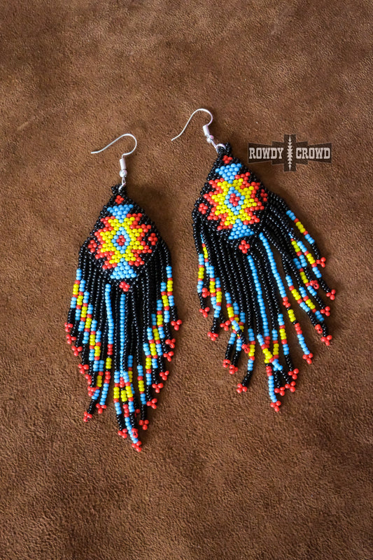 Western Accessories, Western Jewelry, Earrings for Women, Southwestern Jewelry, Western Jewelry Wholesale, Cowgirl Jewelry, Western Wholesale, Wholesale Accessories, Wholesale Jewelry, beaded earrings, beaded dangle earrings, western boho earrings