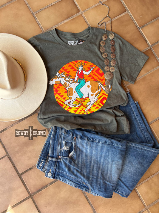 Aztec Cowgirl Tee