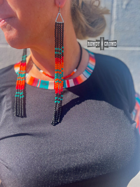 Western Accessories, Western Jewelry, Earrings for Women, Southwestern Jewelry, Western Jewelry Wholesale, Cowgirl Jewelry, Western Wholesale, Wholesale Accessories, Wholesale Jewelry, beaded earrings, beaded dangle earrings, western boho earrings