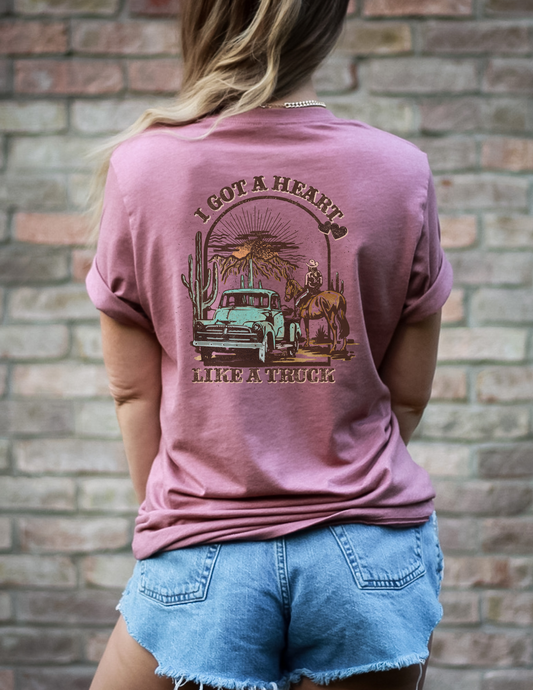 I've Got a Heart Like a Truck Tee