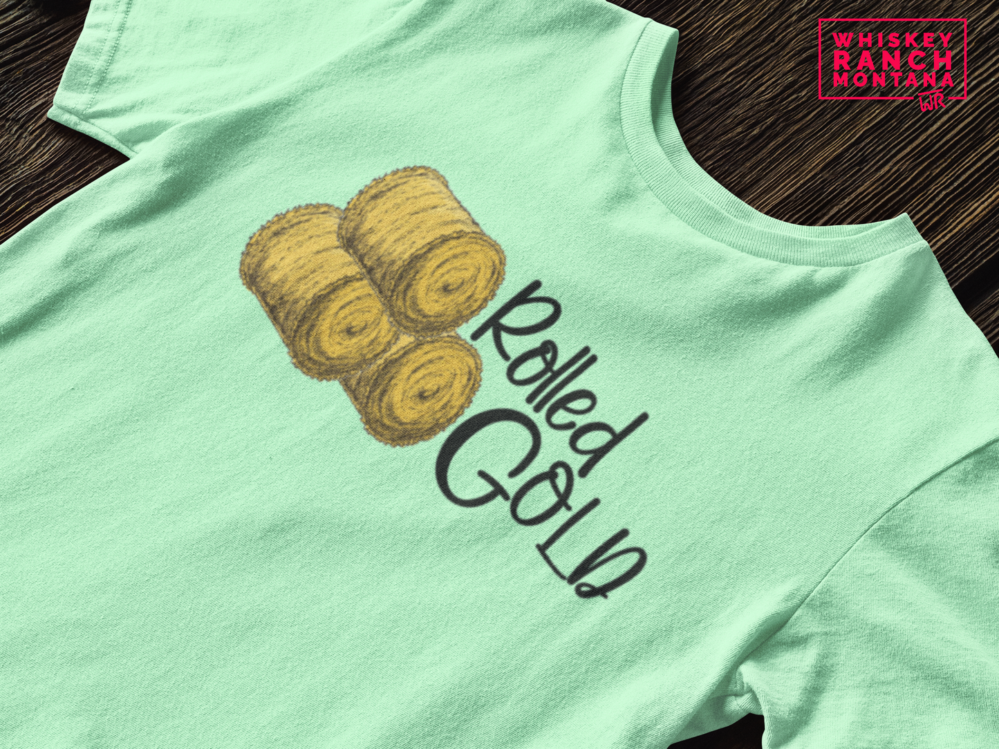 Rolled Gold Hay Tee